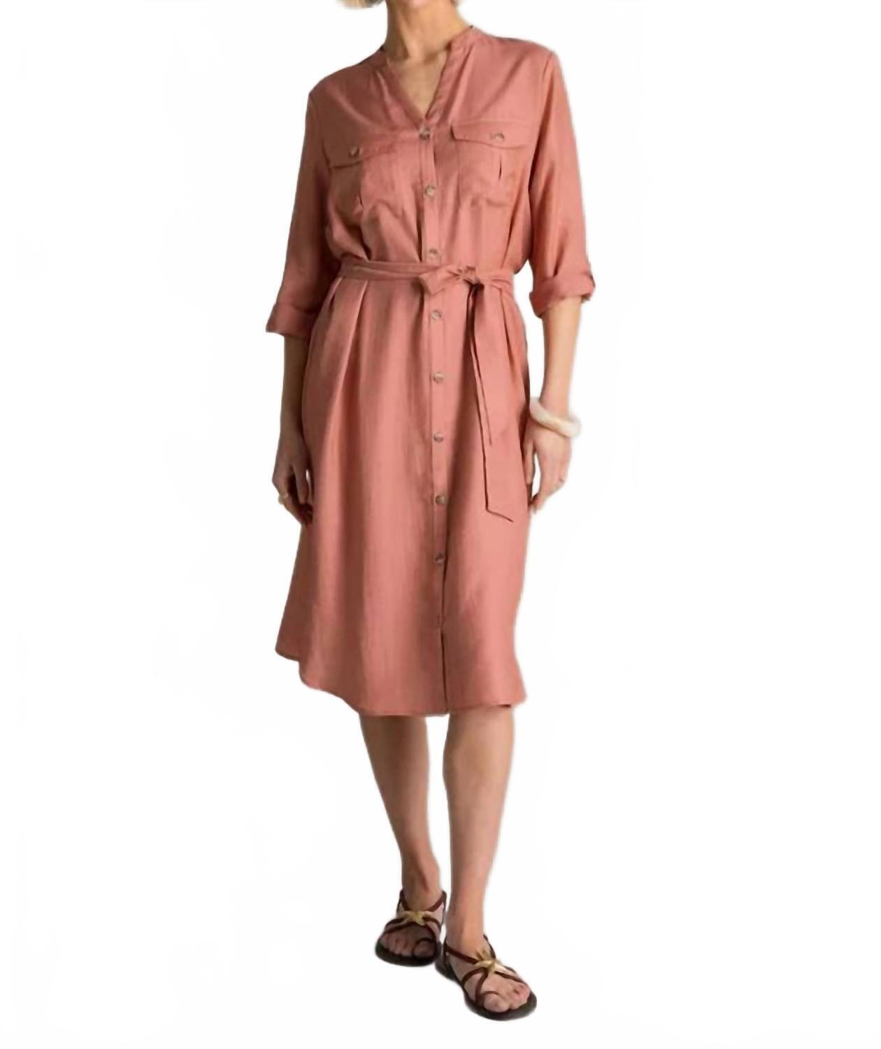 New Yest Kristel Dress In Dark Terra